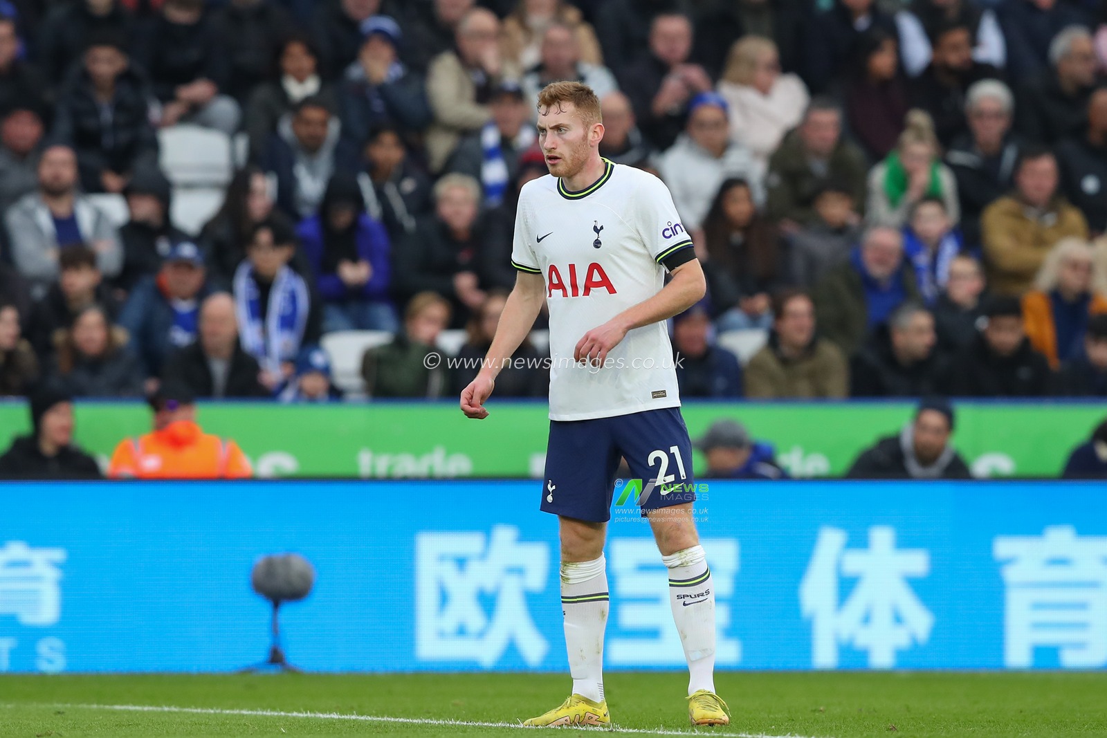 Dejan Kulusevski #21 of Tottenham Hotspur during the Premier League match Leicester City vs Tottenham Hotspur at King Power Stadium, Leicester, United Kingdom, 11th February 2023

(Photo by Gareth Evans/News Images)