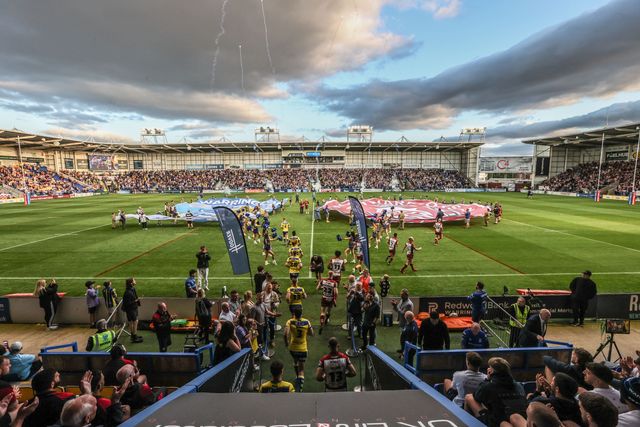 Betfred Super League round 21 Warrington Wolves v Wigan Warriors