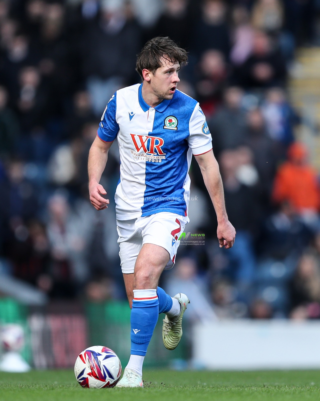 Callum Brittain of Blackburn Rovers during the Sky Bet Championship match Blackburn Rovers vs Norwich City at Ewood Park, Blackburn, United Kingdom, 1st March 2025

(Photo by Jorge Horsted/News Images)