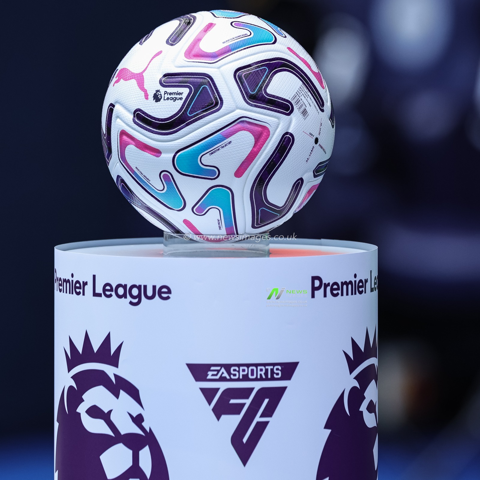The offical match ball during the Premier League match Manchester City vs Coventry City at Etihad Stadium, Manchester, United Kingdom on 05 September 2026

(Photo by Mark Cosgrove/News Images)