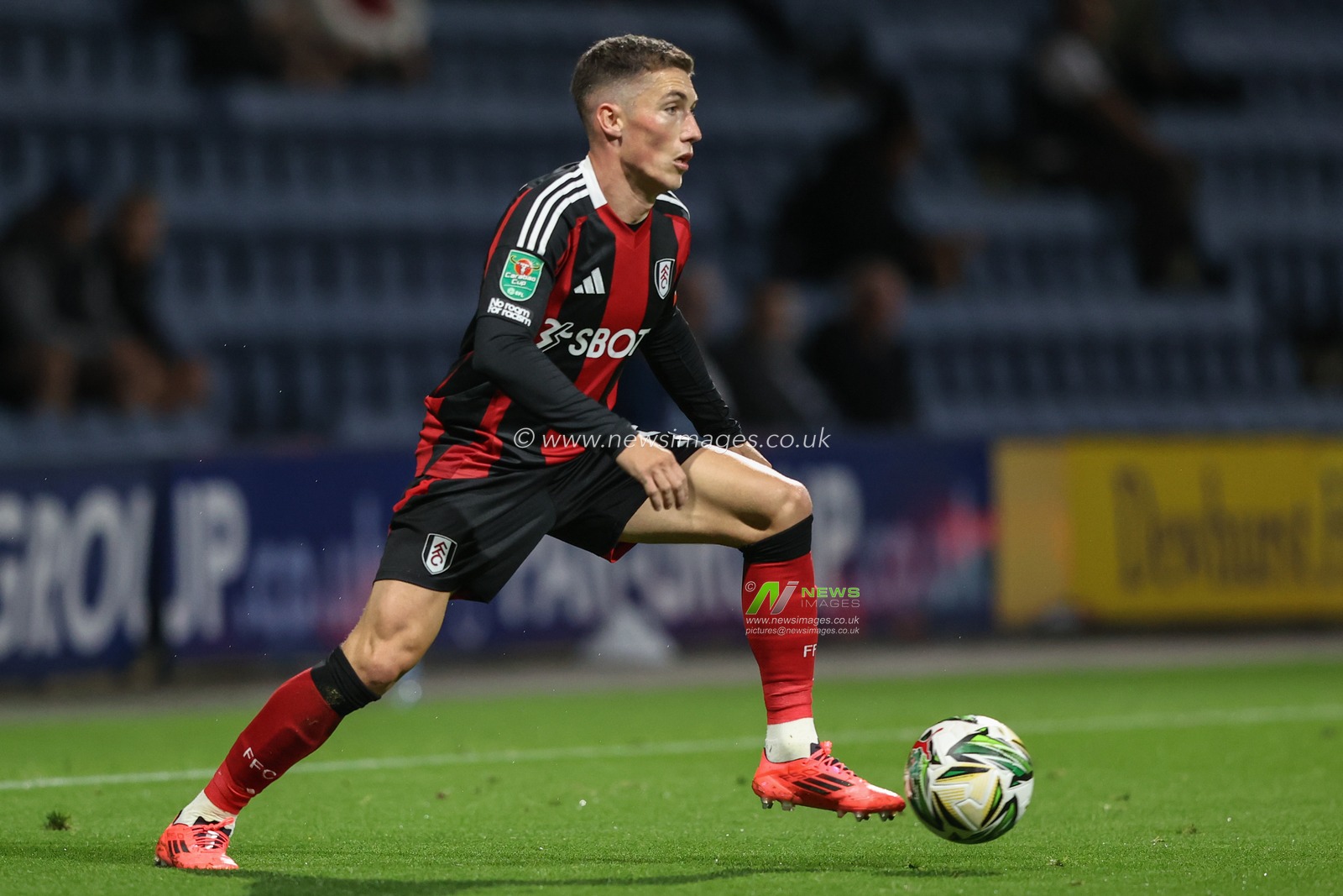Harry Wilson of Fulham in action during the Carabao Cup match Preston North End vs Fulham at Deepdale, Preston, United Kingdom, 17th September 2024

(Photo by Alfie Cosgrove/News Images)