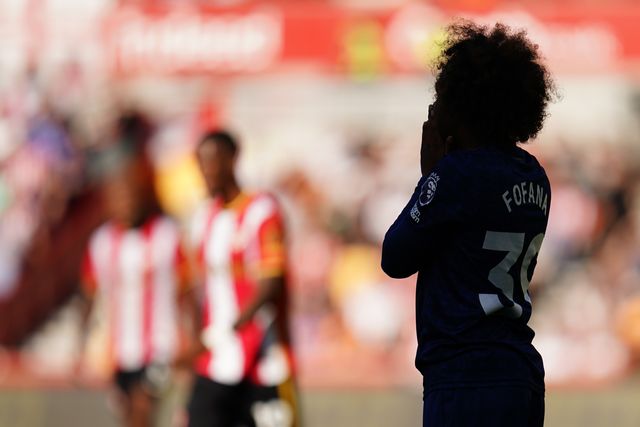 Malick Fofana of Sunderland during the Premier League match Brentford vs Sunderland at GTECH Community Stadium, London, United Kingdom on 05 September 2026

(Photo by Harvey Murphy/News Images)