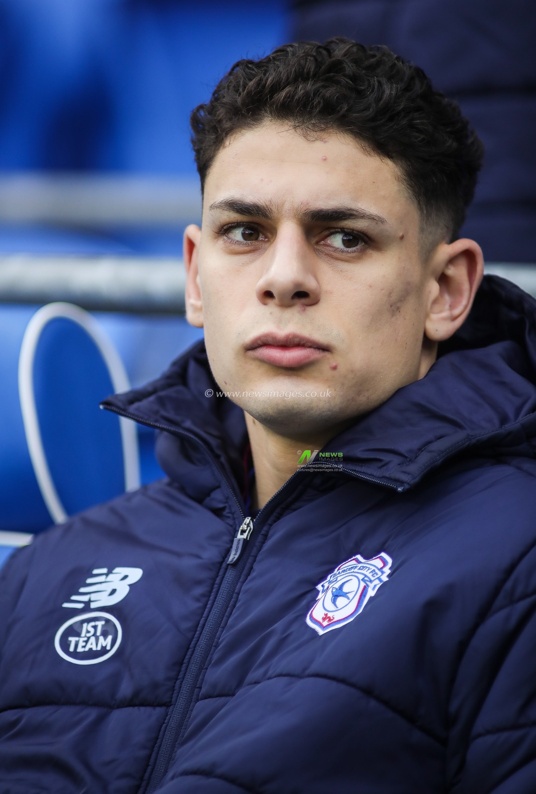 Yousef Salech of Cardiff City during the Sky Bet Championship match Cardiff City vs Swansea City at Cardiff City Stadium, Cardiff, United Kingdom, 18th January 2025

(Photo by Andrew Lewis/News Images)