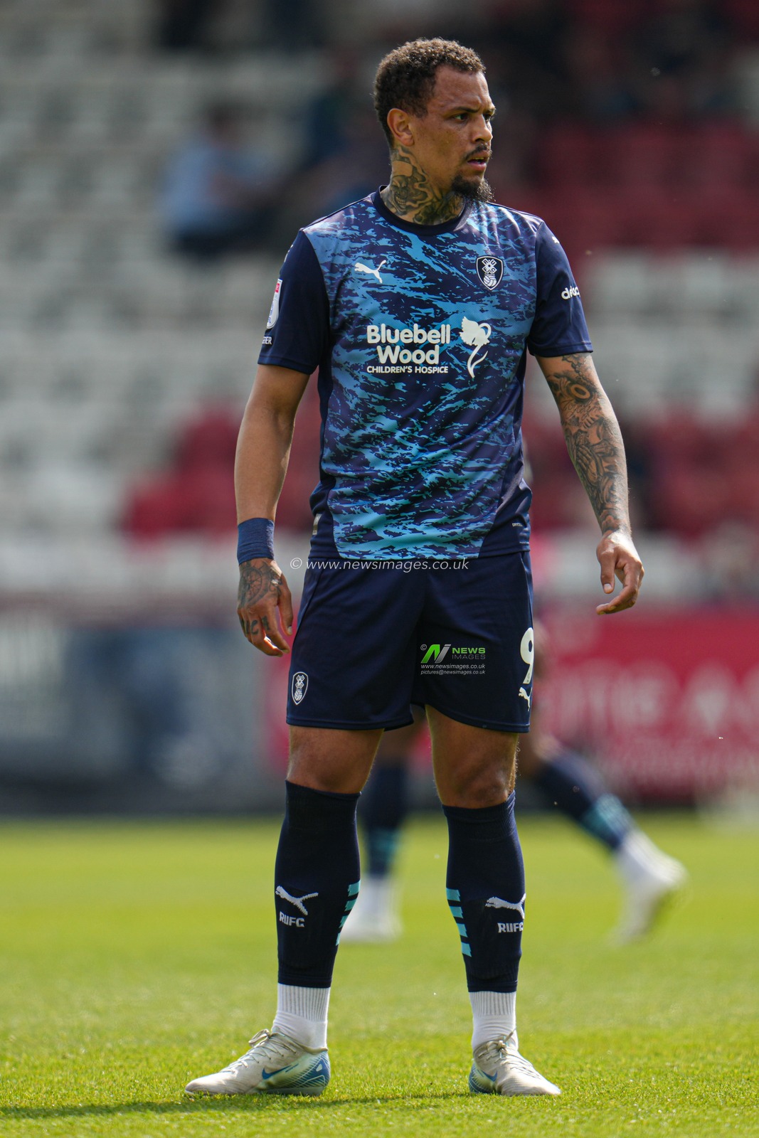 Jonson Clarke-Harris of Rotherham United during the Sky Bet League 1 match Stevenage vs Rotherham United at Lamex Stadium, Stevenage, United Kingdom, 27th April 2025

(Photo by Harvey Murphy/News Images)