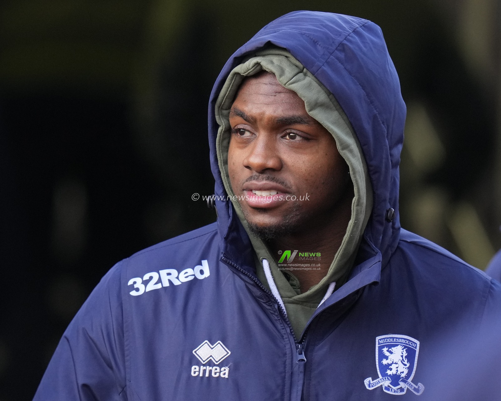 Anfernee Dijksteel #15 of Middlesbrough arrives at the ground before the Sky Bet Championship match Burnley vs Middlesbrough at Turf Moor, Burnley, United Kingdom, 17th December 2022

(Photo by Steve Flynn/News Images)