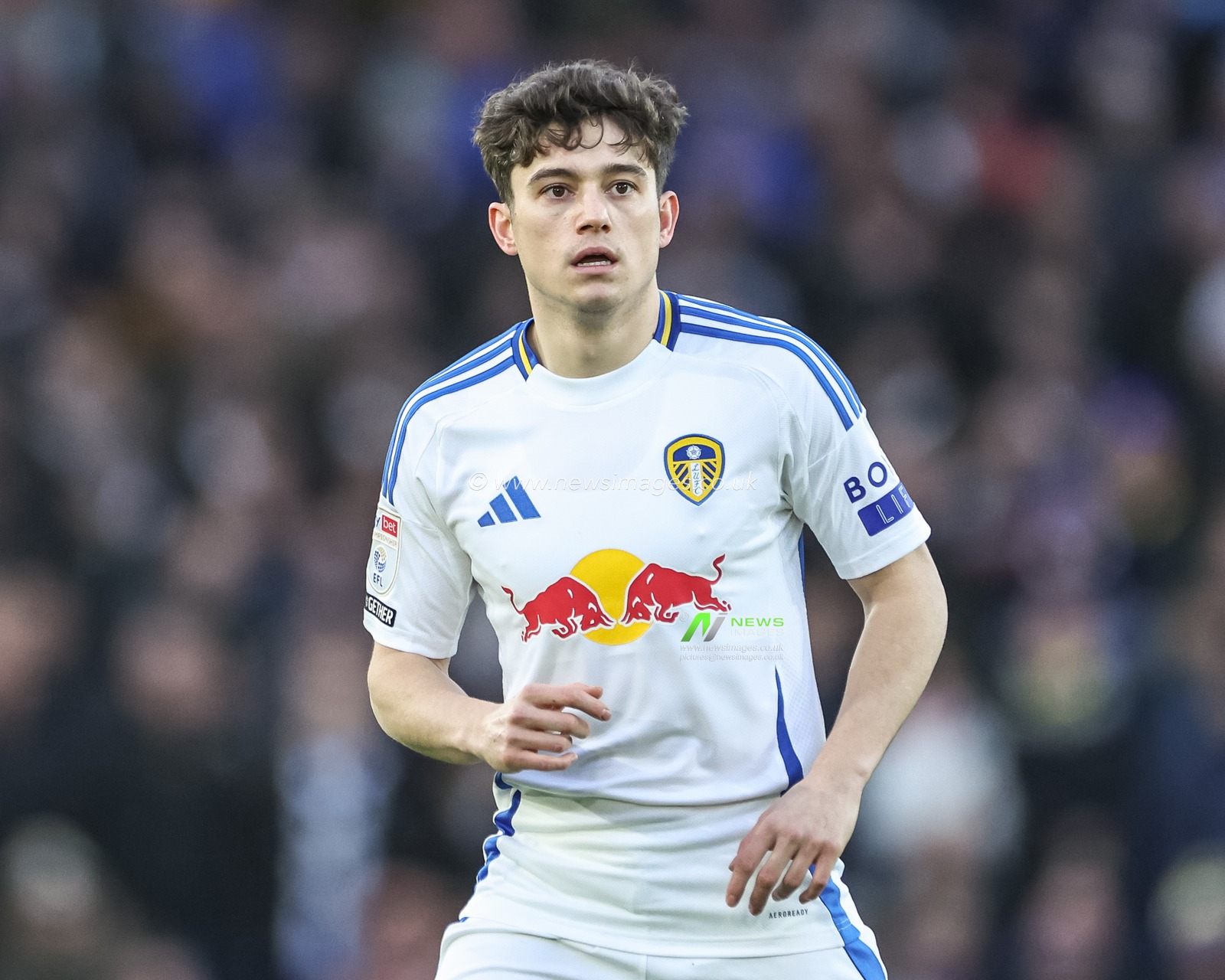 Dan James of Leeds United during the Sky Bet Championship match Leeds United vs Oxford United at Elland Road, Leeds, United Kingdom, 21st December 2024

(Photo by Mark Cosgrove/News Images)
