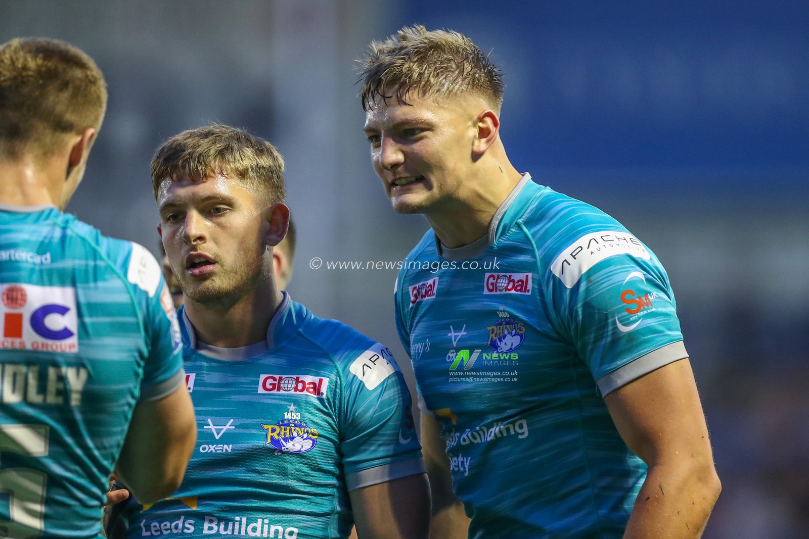 Sam Walters #22 of Leeds Rhinos celebrates his teams win after the Betfred Super League Round 17 match Warrington Wolves vs Leeds Rhinos at Halliwell Jones Stadium, Warrington, United Kingdom, 29th June 2023

(Photo by Gareth Evans/News Images)