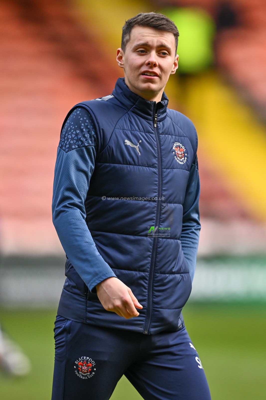 during the Sky Bet League 1 match Blackpool vs Charlton Athletic at Bloomfield Road, Blackpool, United Kingdom, 27th January 2024

(Photo by Craig Thomas/News Images)