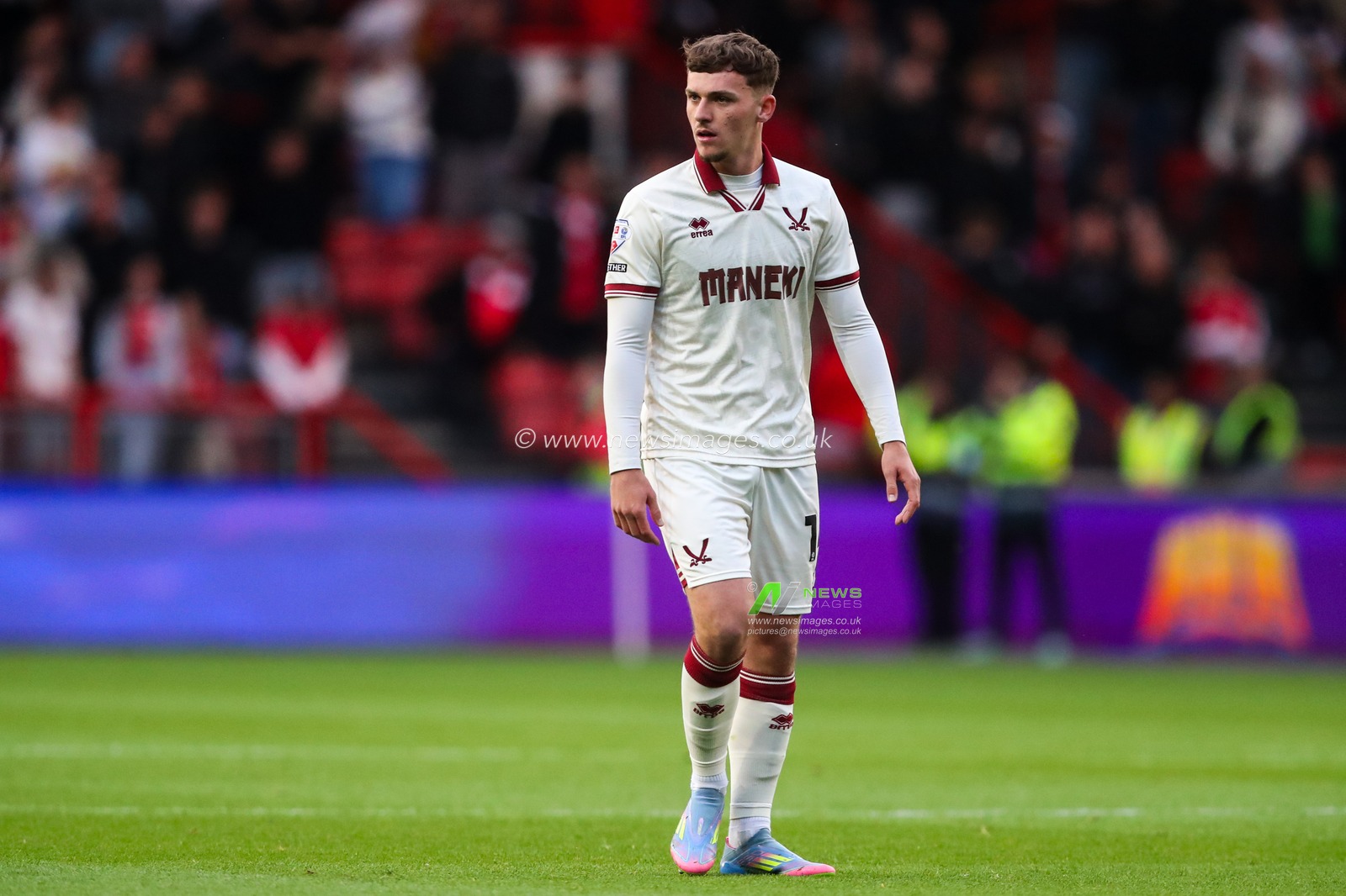 Harrison Burrows of Sheffield United during the Sky Bet Championship Playoff Semi-final match Bristol City vs Sheffield United at Ashton Gate, Bristol, United Kingdom, 8th May 2025

(Photo by Gareth Evans/News Images)