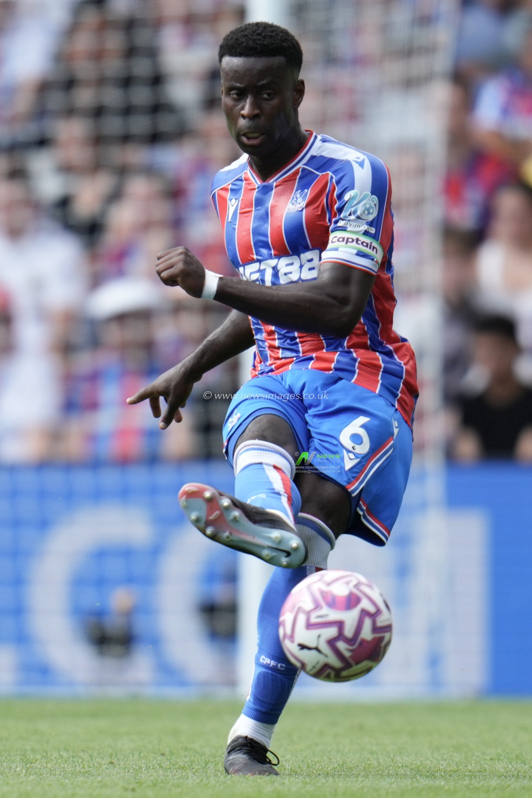 Marc Guéhi of Crystal Palace during the Premier League match Crystal Palace vs Nottingham Forest at Selhurst Park, London, United Kingdom, 24th August 2025

(Photo by Harvey Murphy/News Images)