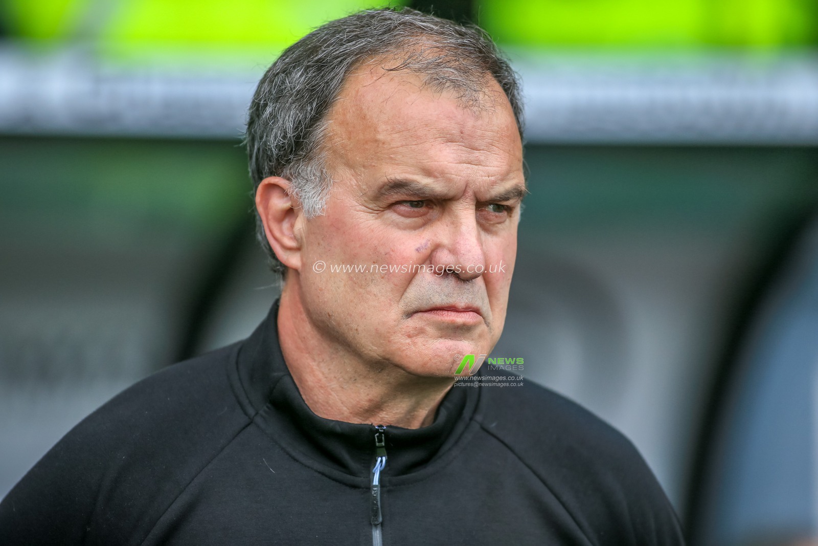 11th May 2019, Pride Park, Derby, England; Sky Bet Championship Play-offs Semi-Final 1st leg, Derby County vs Leeds United ; 

Marcelo Bielsa manager of Leeds Utd before the match

Credit: Craig Milner/News Images 

English Football League images are subject to DataCo Licence