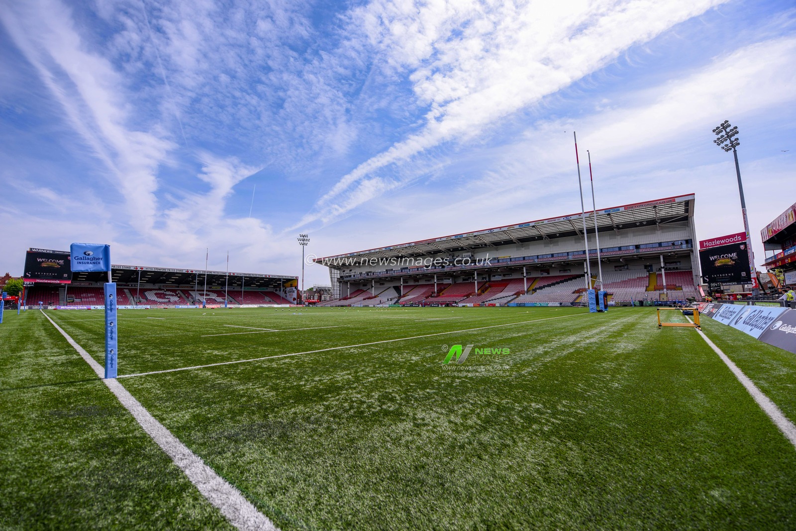 General view of Kingsholm during the Gallagher Premiership match Gloucester vs Exeter at Kingsholm Stadium, Gloucester, United Kingdom on 26 April 2026

(Photo by Alex Williamson/News Images)