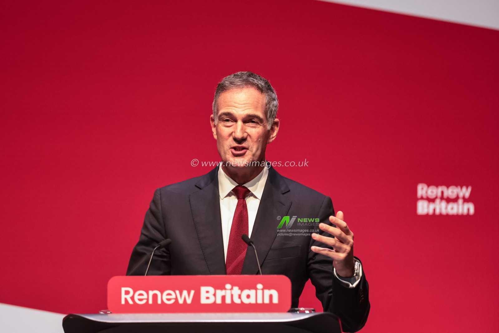 Peter Kyle MP, Secretary of State for Business and Trade addresses Conference during the labour Party Annual Conference 2025 Day 2 at The ACC, Liverpool, United Kingdom, 29th September 2025

(Photo by Mark Cosgrove/News Images)
