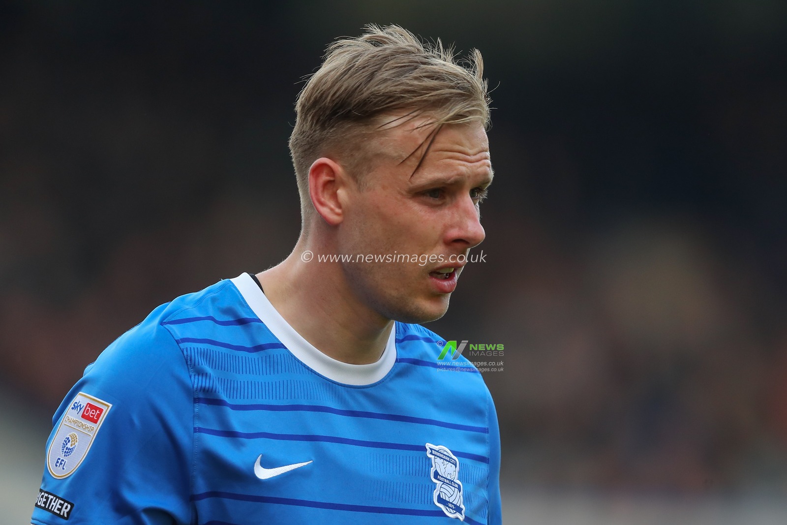 Marc Roberts #4 of Birmingham City during the Sky Bet Championship match Birmingham City vs Blackpool at St Andrews, Birmingham, United Kingdom, 22nd April 2023

(Photo by Gareth Evans/News Images)