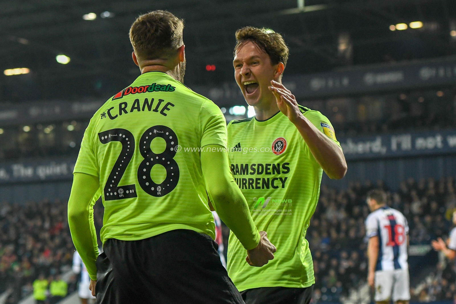 23rd February 2019, The Hawthorns, West Bromwich, England; Sky Bet Championship, West Bromwich Albion vs Sheffield United ; Kieran Dowell (08) of Sheffield United scores to make it 0-1 to Sheffield Utd


Credit: Gareth Dalley/News Images

English Football League images are subject to DataCo Licence