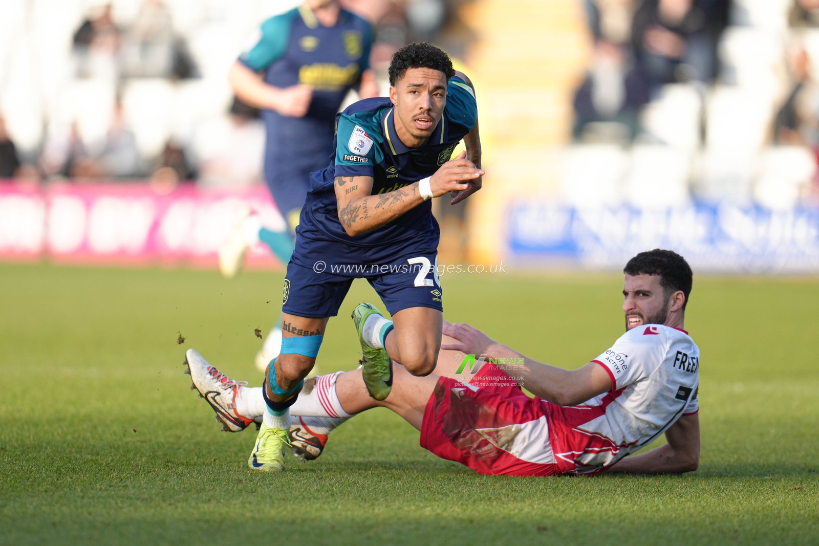 Ruben Roosken of Huddersfield Town during the Sky Bet League 1 match Stevenage vs Huddersfield Town at Lamex Stadium, Stevenage, United Kingdom, 1st March 2025

(Photo by Harvey Murphy/News Images)