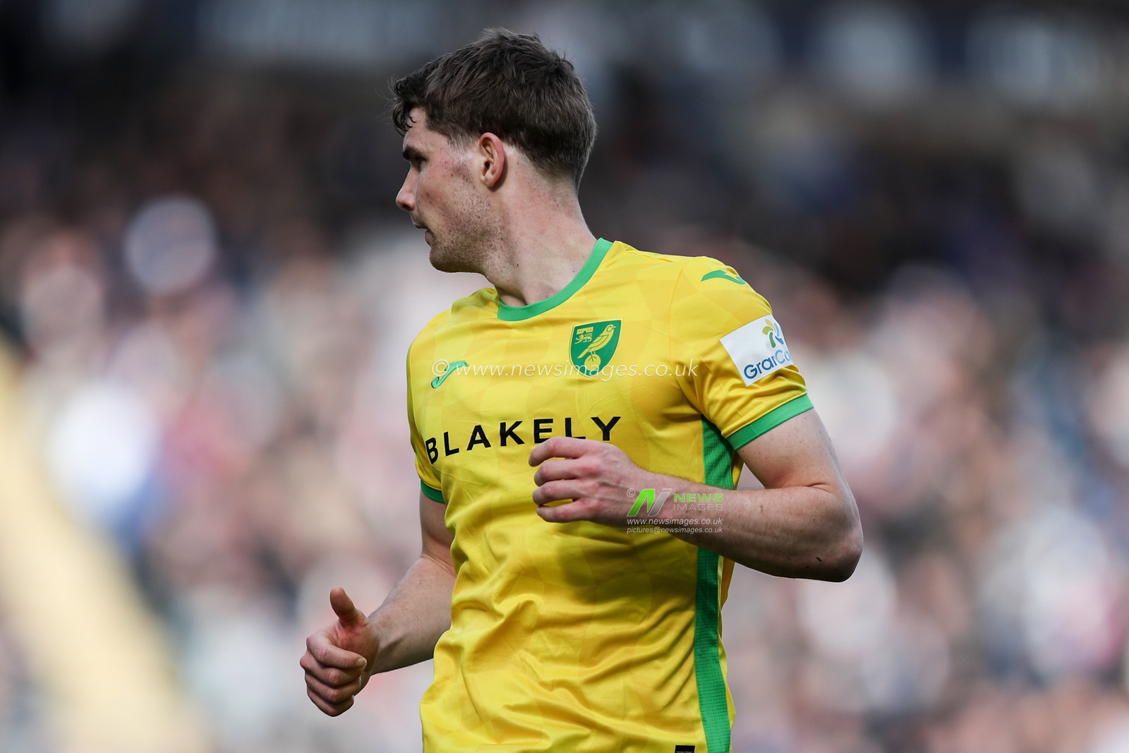 Jacob Lungi SÃ¸rensen of Norwich City during the Sky Bet Championship match Blackburn Rovers vs Norwich City at Ewood Park, Blackburn, United Kingdom, 1st March 2025

(Photo by Jorge Horsted/News Images)