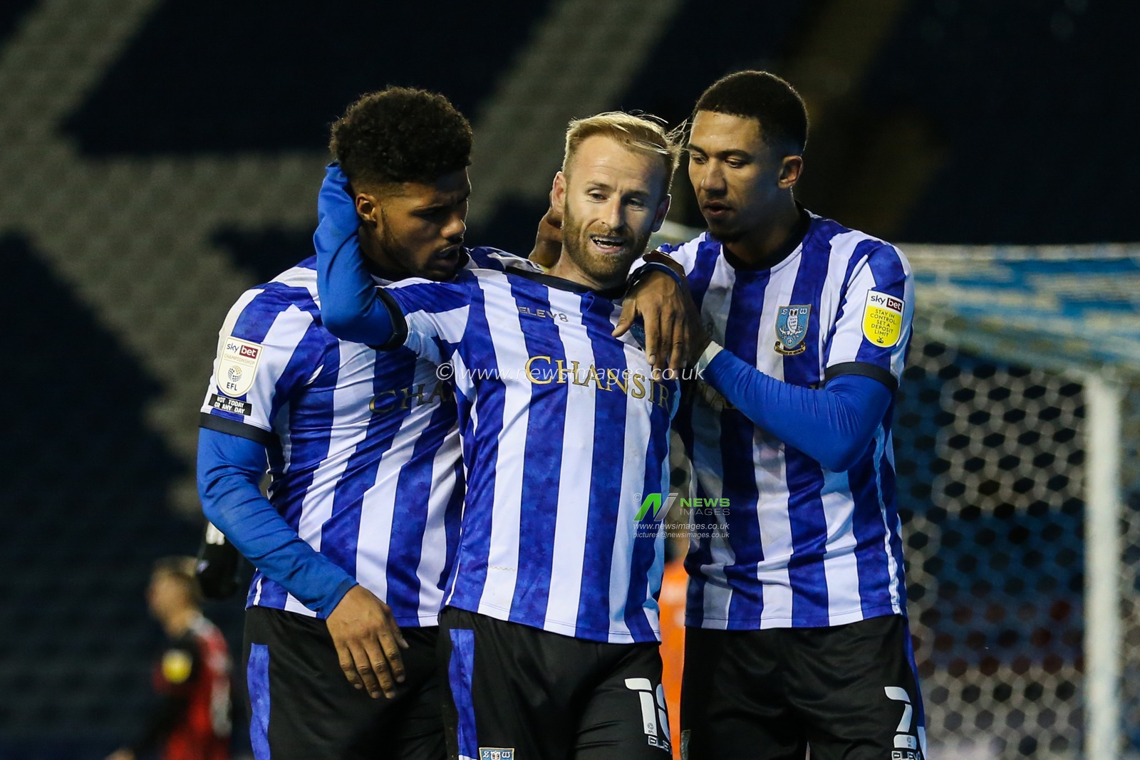 CELEBRATION Barry Bannan (10) of Sheffield Wednesday celebrates his goal to make it 1-0
