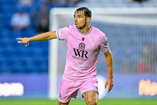 Harry Pickering of Blackburn Rovers during the Pre-season friendly match Stockport County vs Blackburn Rovers at Edgeley Park Stadium, Stockport, United Kingdom, 2nd August 2024

(Photo by Cody Froggatt/News Images)
