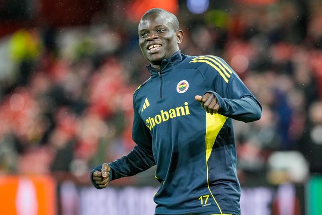 N'Golo Kante of Fenerbahce in the pregame warmup session during the UEFA Europa League 
Knockout Round Play-offs match Nottingham Forest vs Fenerbahce at City Ground, Nottingham, United Kingdom on 26 February 2026

(Photo by Maynard Manyowa/News Images)