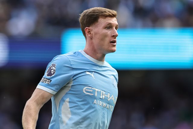 Elliot Anderson of Manchester City during the Premier League match Manchester City vs Coventry City at Etihad Stadium, Manchester, United Kingdom on 05 September 2026

(Photo by Mark Cosgrove/News Images)