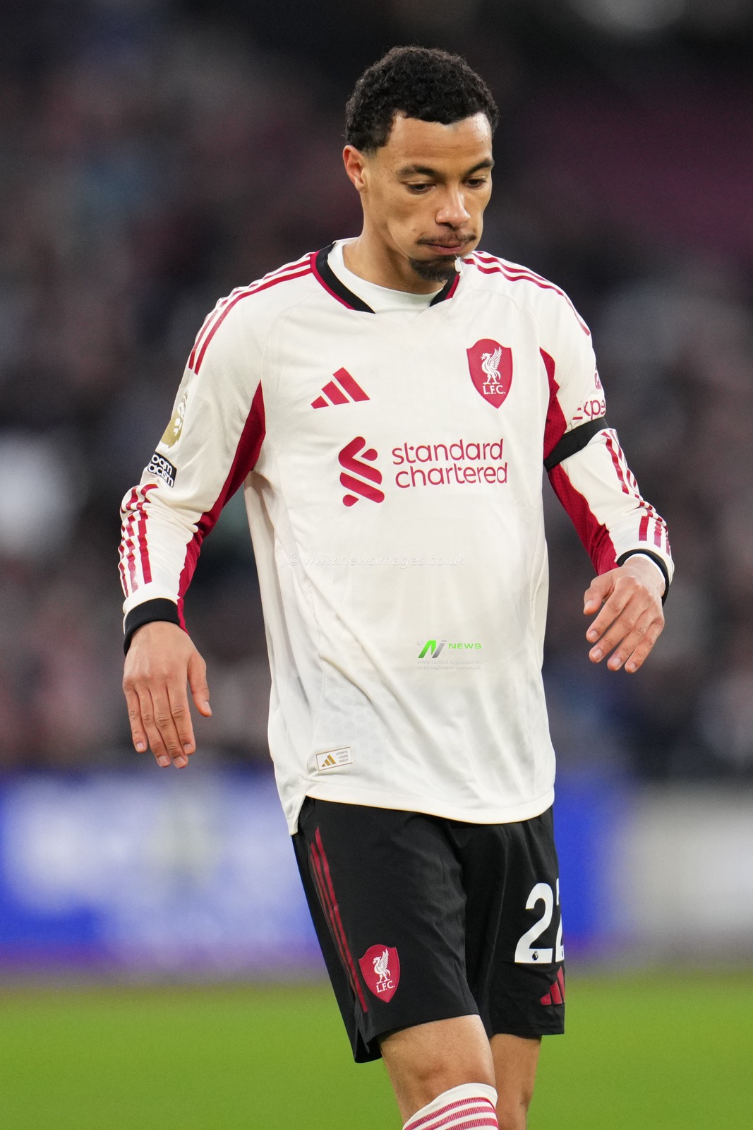 Hugo Ekitike of Liverpool during the Premier League match West Ham United vs Liverpool at London Stadium, London, United Kingdom, 30th November 2025

(Photo by Harvey Murphy/News Images)

*** GER AUT SUI OUT ***
