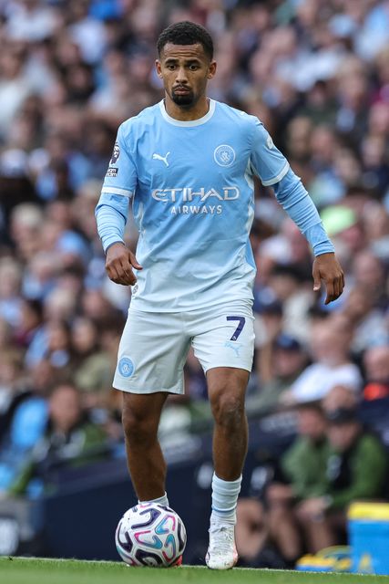 Iliman Ndiaye of Manchester City  with the ball during the Premier League match Manchester City vs Coventry City at Etihad Stadium, Manchester, United Kingdom on 05 September 2026

(Photo by Mark Cosgrove/News Images)