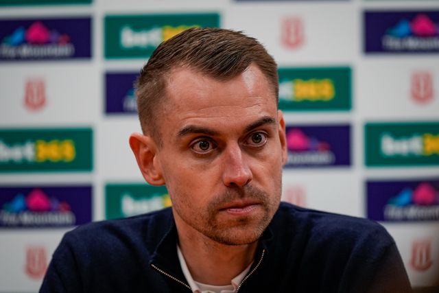 Tonda Eckert manager of Southampton in the manager post-match press conference during the Sky Bet Championship match Stoke City vs Southampton at Bet365 Stadium, Stoke-on-Trent, United Kingdom, 31st January 2026

(Photo by Maynard Manyowa/News Images)