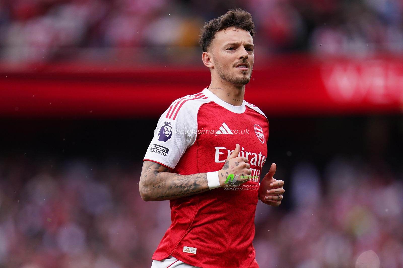 Ben White of Arsenal during the Premier League match Arsenal vs Fulham at Emirates, London, United Kingdom on 02 May 2026

(Photo by Harvey Murphy/News Images)