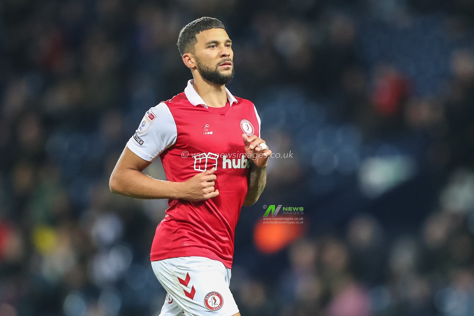 Nahki Wells #21 of Bristol City during the Sky Bet Championship match West Bromwich Albion vs Bristol City at The Hawthorns, West Bromwich, United Kingdom, 18th October 2022

(Photo by Gareth Evans/News Images)