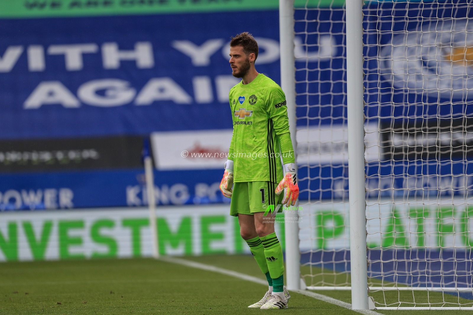 David de Gea (1) of Manchester United during the game