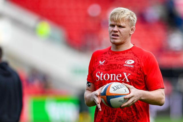 Hugh Tizard of Saracens during the Gallagher PREM match Bristol Bears vs Saracens at Ashton Gate, Bristol, United Kingdom on 09 May 2026

(Photo by Alex Williamson/News Images)