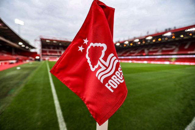 The Nottingham Forest corner flag during the Premier League match Nottingham Forest vs Chelsea at City Ground, Nottingham, United Kingdom, 18th October 2025

(Photo by Alfie Cosgrove/News Images)
