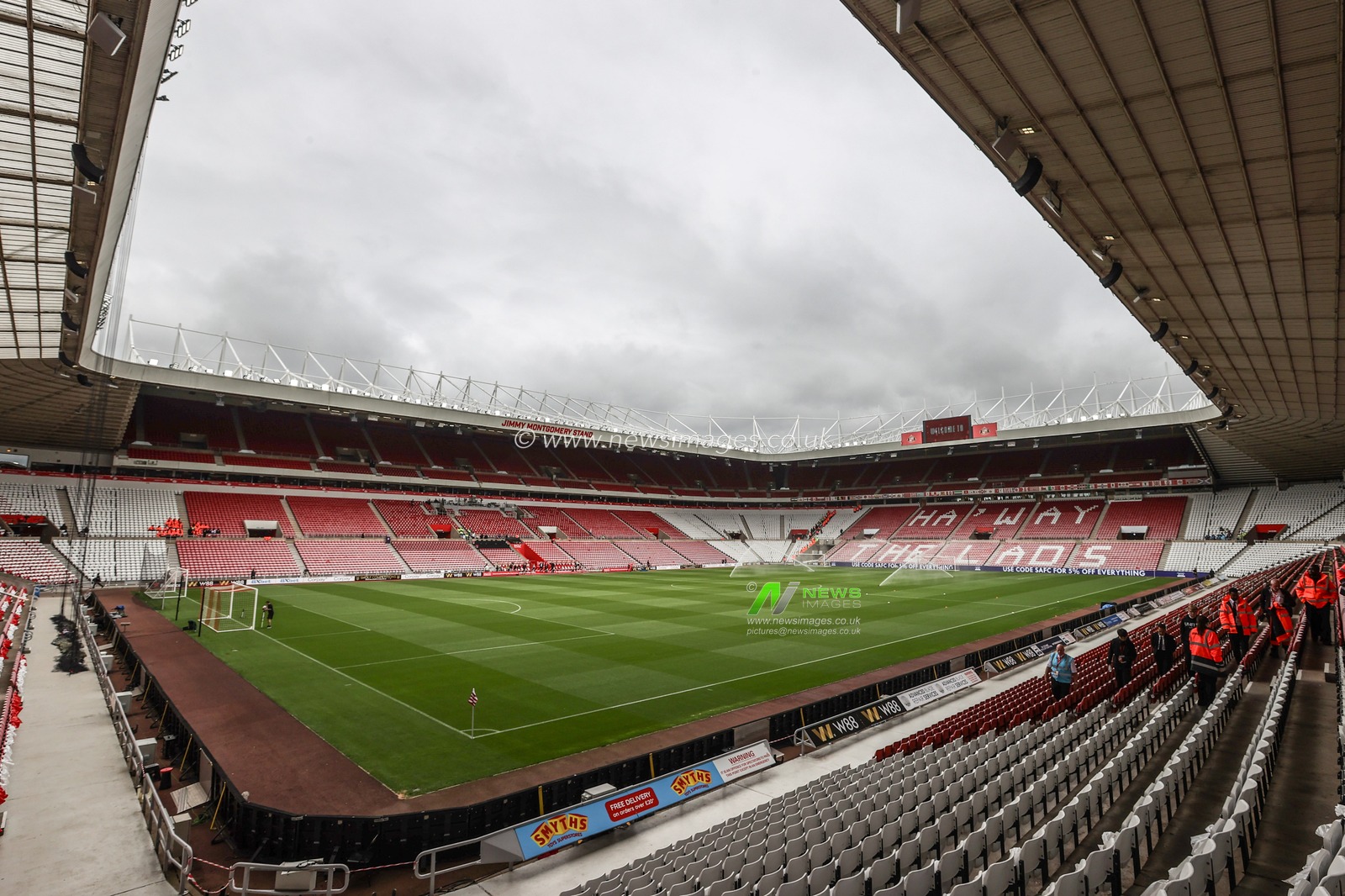 A general view of the Stadium Of Light ahead of the Premier League match Sunderland vs West Ham United at Stadium Of Light, Sunderland, United Kingdom, 16th August 2025

(Photo by Alfie Cosgrove/News Images)