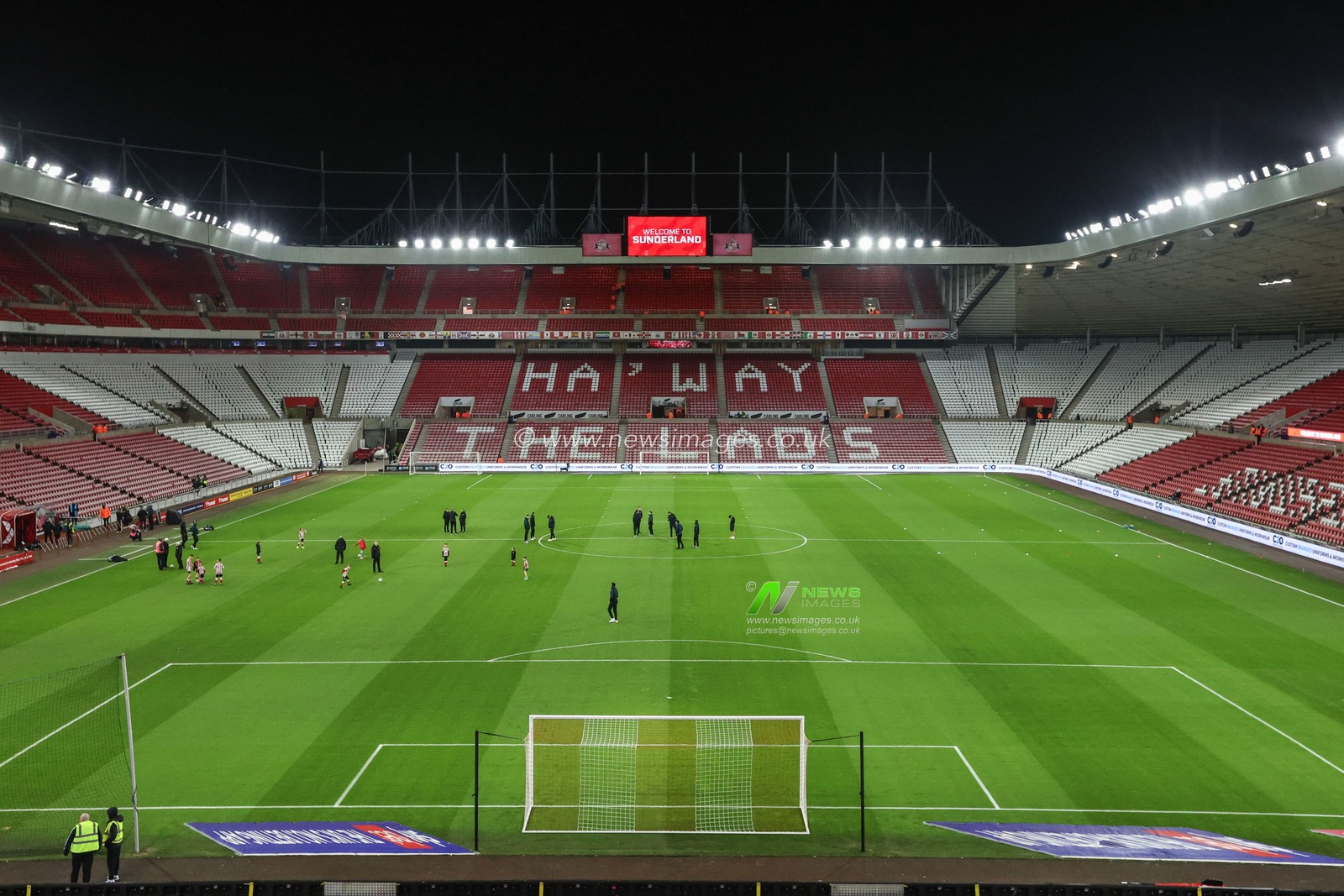 A general view of the Stadium Of Light during the Sky Bet Championship match Sunderland vs Luton Town at Stadium Of Light, Sunderland, United Kingdom, 12th February 2025

(Photo by Alfie Cosgrove/News Images)