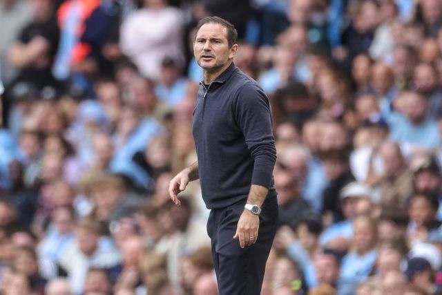 Frank Lampard manager of Coventry City reacts in the technical area during the Premier League match Manchester City vs Coventry City at Etihad Stadium, Manchester, United Kingdom on 05 September 2026

(Photo by Mark Cosgrove/News Images)