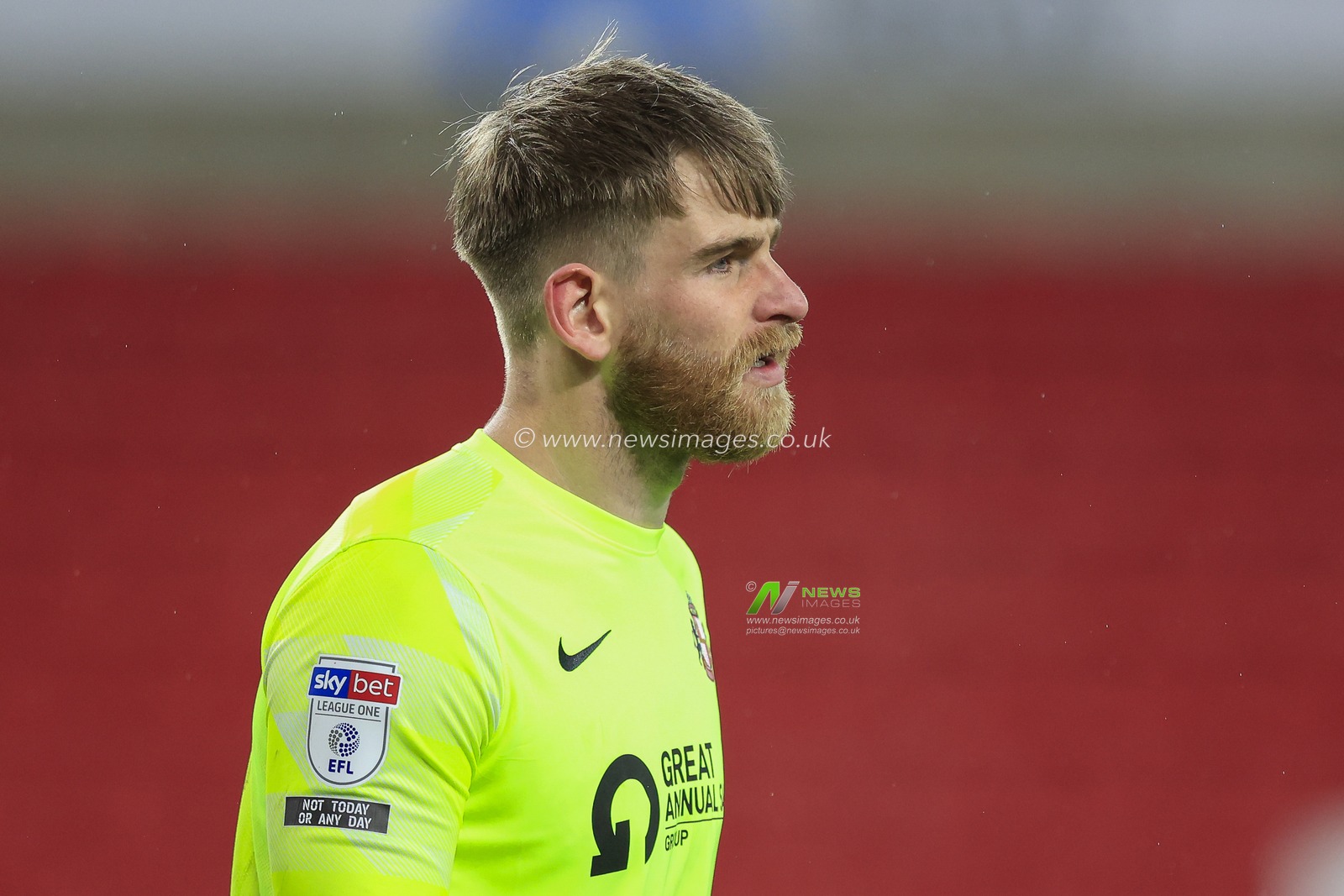 Lee Burge #1 of Sunderland during the game