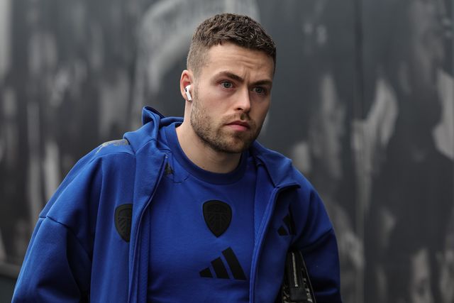 Gabriel Gudmundsson of Leeds United arrives during the Premier League match Leeds United vs Arsenal at Elland Road, Leeds, United Kingdom, 31st January 2026

(Photo by Mark Cosgrove/News Images)