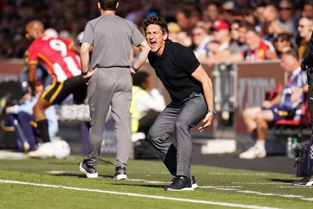 Keith Andrews manager of Brentford during the Premier League match Brentford vs Sunderland at GTECH Community Stadium, London, United Kingdom on 05 September 2026

(Photo by Harvey Murphy/News Images)