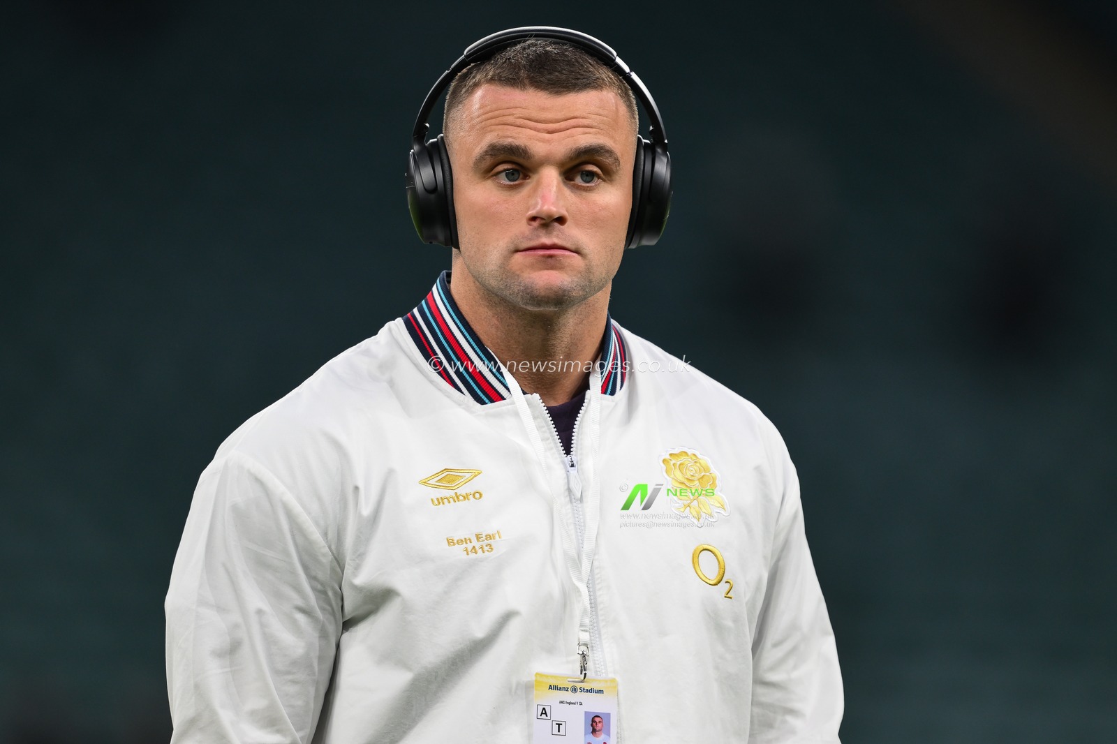 Ben Earl of England arrives ahead of the Autumn Nations Series match England vs South Africa at Allianz Stadium,, Twickenham, United Kingdom, 16th November 2024

(Photo by Craig Thomas/News Images)