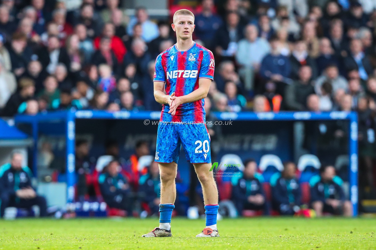 Adam Wharton of Crystal Palace looks on during the Premier League match Crystal Palace vs Tottenham Hotspur at Selhurst Park, London, United Kingdom, 27th October 2024

(Photo by Izzy Poles/News Images)