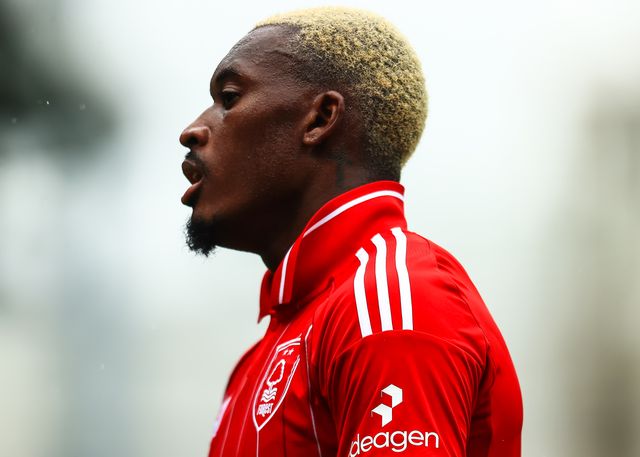 Callum Hudson-Odoi of Nottingham Forest during the Pre-season friendly match Nottingham Forest vs Monaco at SMH Group Stadiumact Stadium, Chesterfield, United Kingdom, 19th July 2025

(Photo by Richard Bierton/News Images)