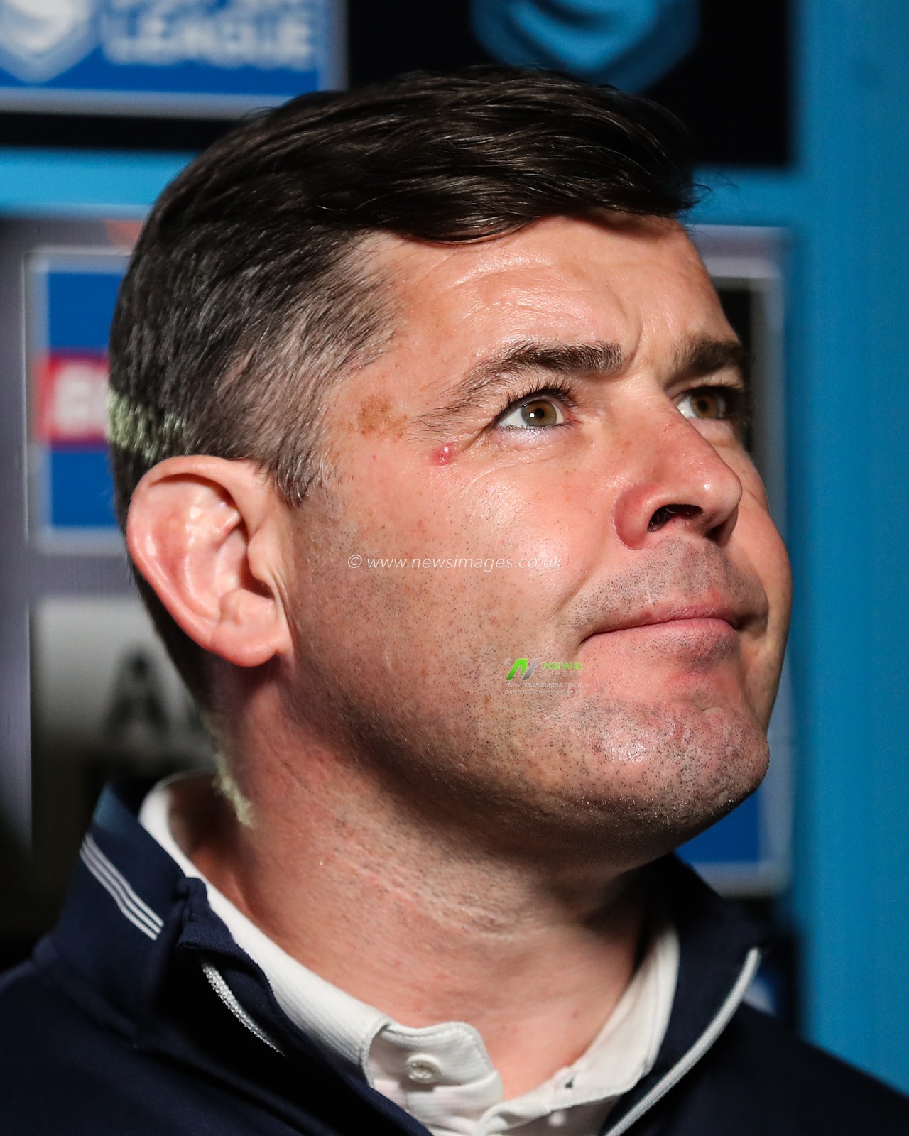 Paul Wellens Head Coach of St. Helens gives an interview ahead of the Betfred Super League Round 4 match St Helens vs Hull KR at Totally Wicked Stadium, St Helens, United Kingdom, 7th March 2025

(Photo by Gareth Evans/News Images)