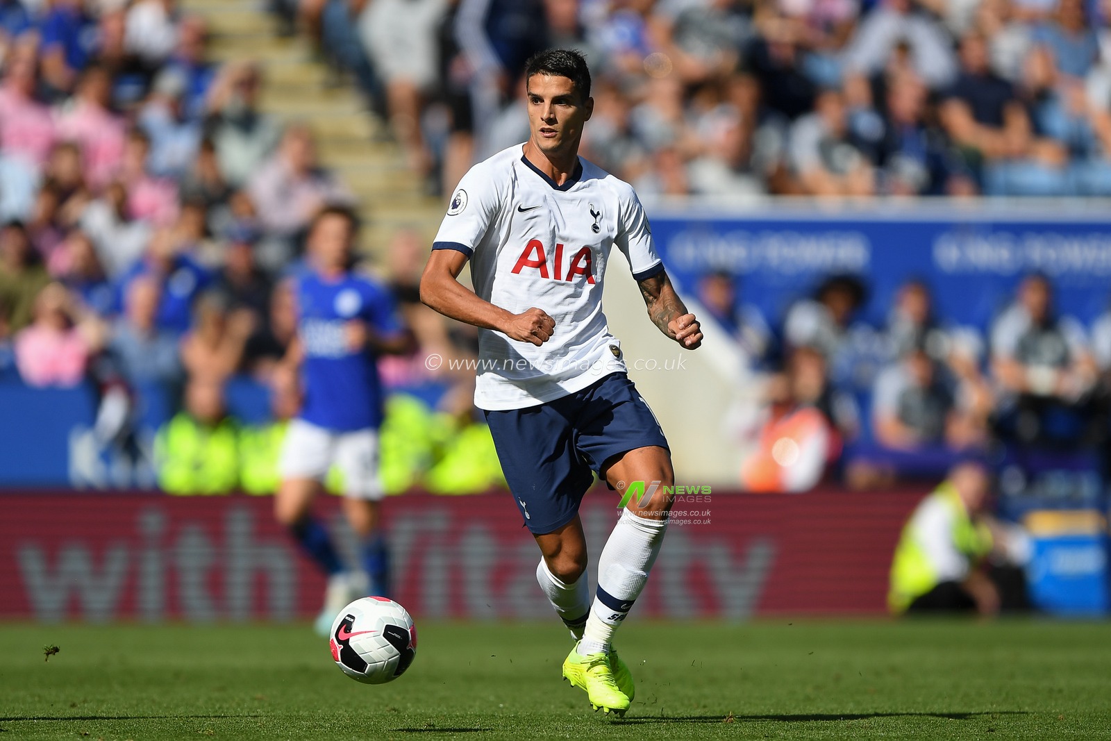 21st September 2019, King Power Stadium, Leicester, England ; Premier League Football, Leicester City vs Tottenham Hotspur : Erik Lamela (11) of Tottenham Hotspur 


Credit: Jon Hobley/News Images

English Football League images are subject to DataCo Licence