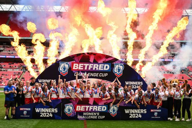 Betfred Women's Challenge Cup Final Leeds Rhinos v St Helens