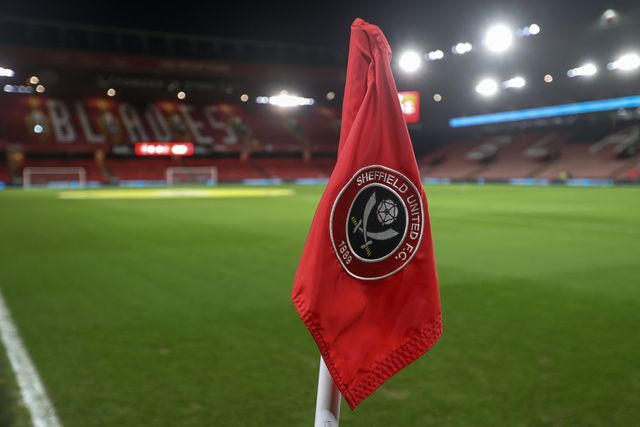 Corner flag during the Sky Bet Championship match Sheffield United vs Sunderland at Bramall Lane, Sheffield, United Kingdom, 29th November 2024

(Photo by Alfie Cosgrove/News Images)