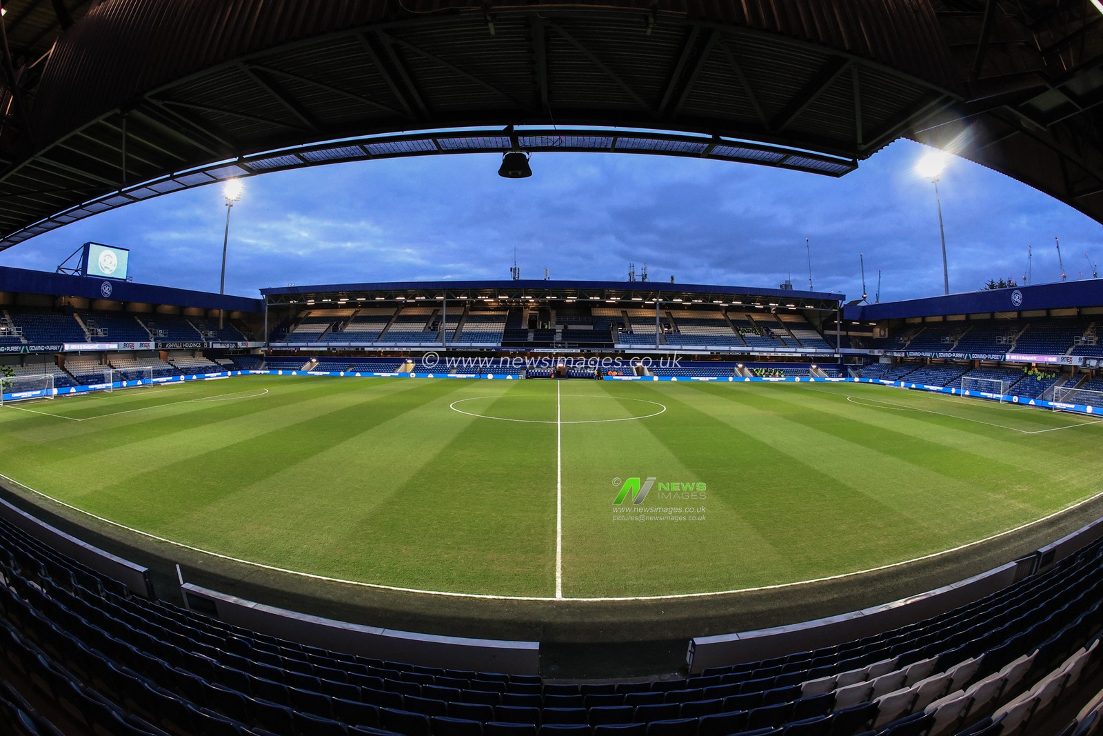 A general view of the Kiyan Prince Foundation Stadium ahead of this evenings Sky Bet Championship fixture, Queens Park Rangers v Blackpool