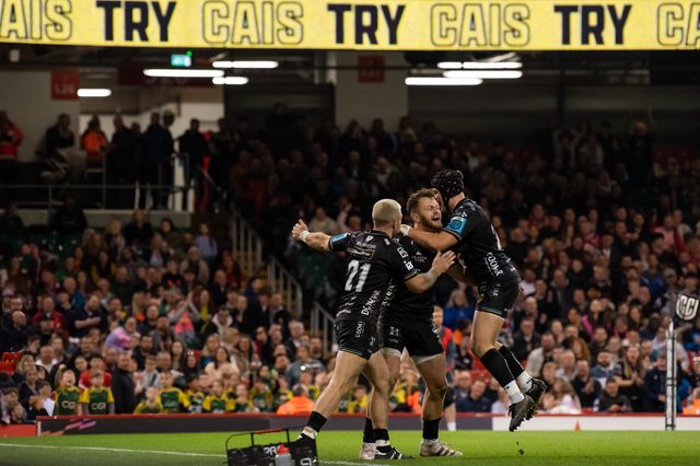 United Rugby Championship Dragons Rugby v Llanelli Scarlets