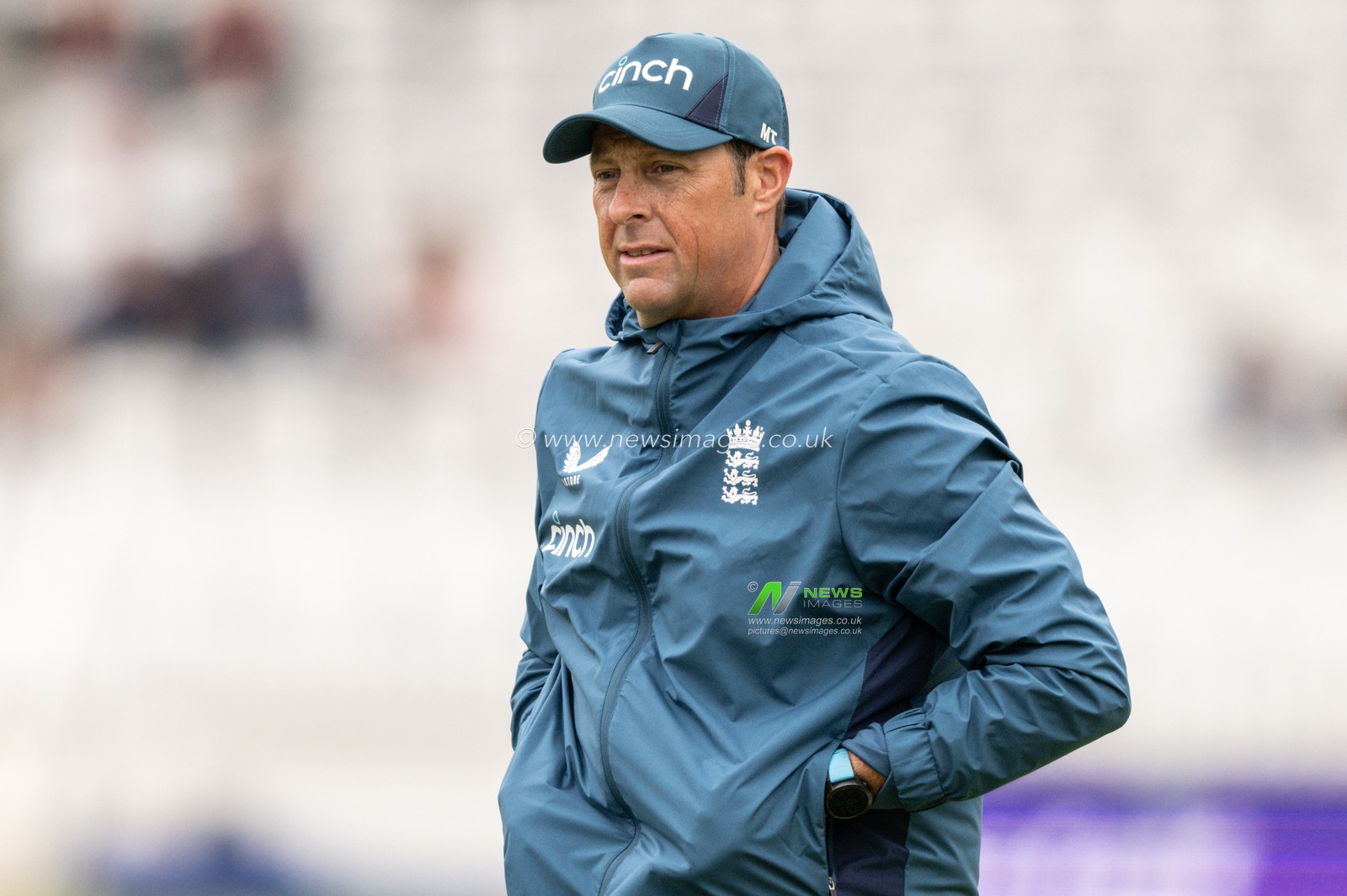 England batting coach Marcus Trescothick before the LV= Insurance day one Test match England vs Ireland at Lords, London, United Kingdom, 1st June 2023

(Photo by Craig Thomas/News Images)