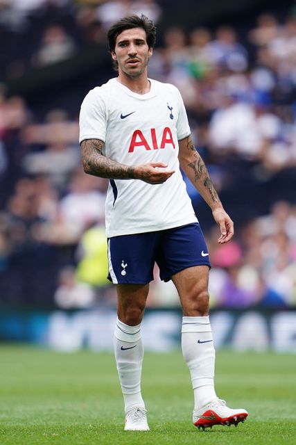 Sandro Tonali of Tottenham Hotspurduring the pre-season friendly match Tottenham Hotspur vs Hoffenheim at Tottenham Hotspur Stadium, London, United Kingdom on 15 August 2026

(Photo by Harvey Murphy/News Images)